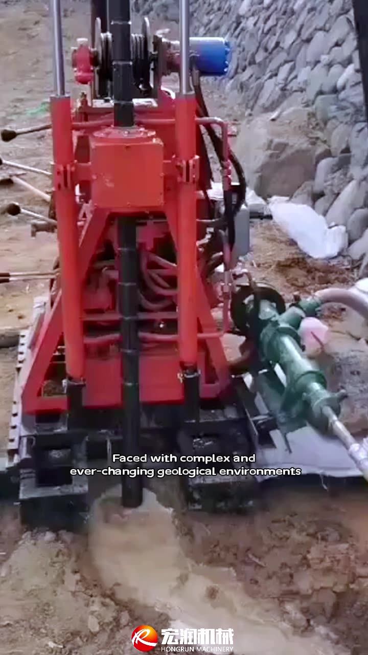 High Efficiency Coring Geotechnical Core Exploration Drilling Rig Water