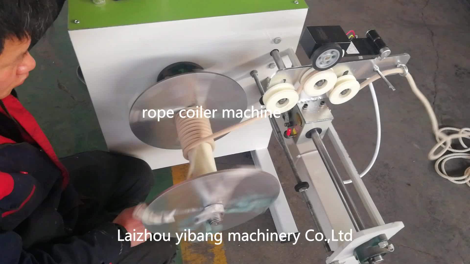 New Type Automatic Wire Rope Coiler Rewinding Machine For Winding On