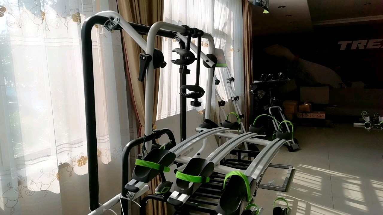 Bike Trunk Platform Rack Wheel And Frame Mount Fits Sedans Hatchbacks