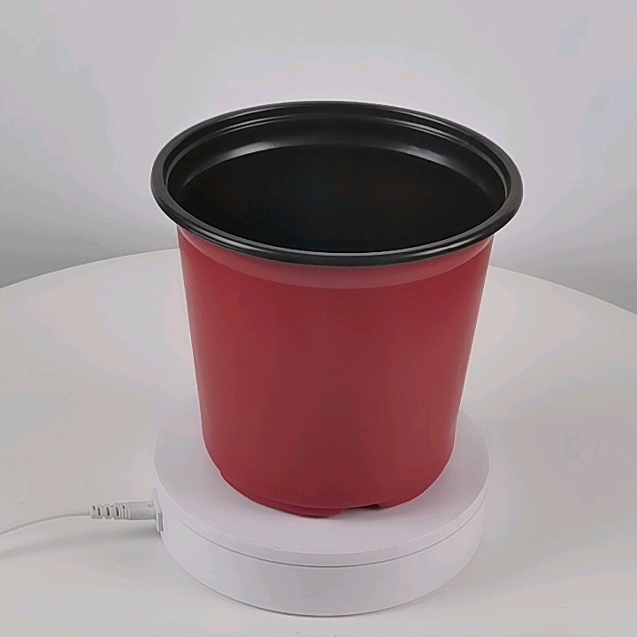 Ronbo Sunrise Cheap Outdoor Plastic Disposal Garden Pots Flower Pots