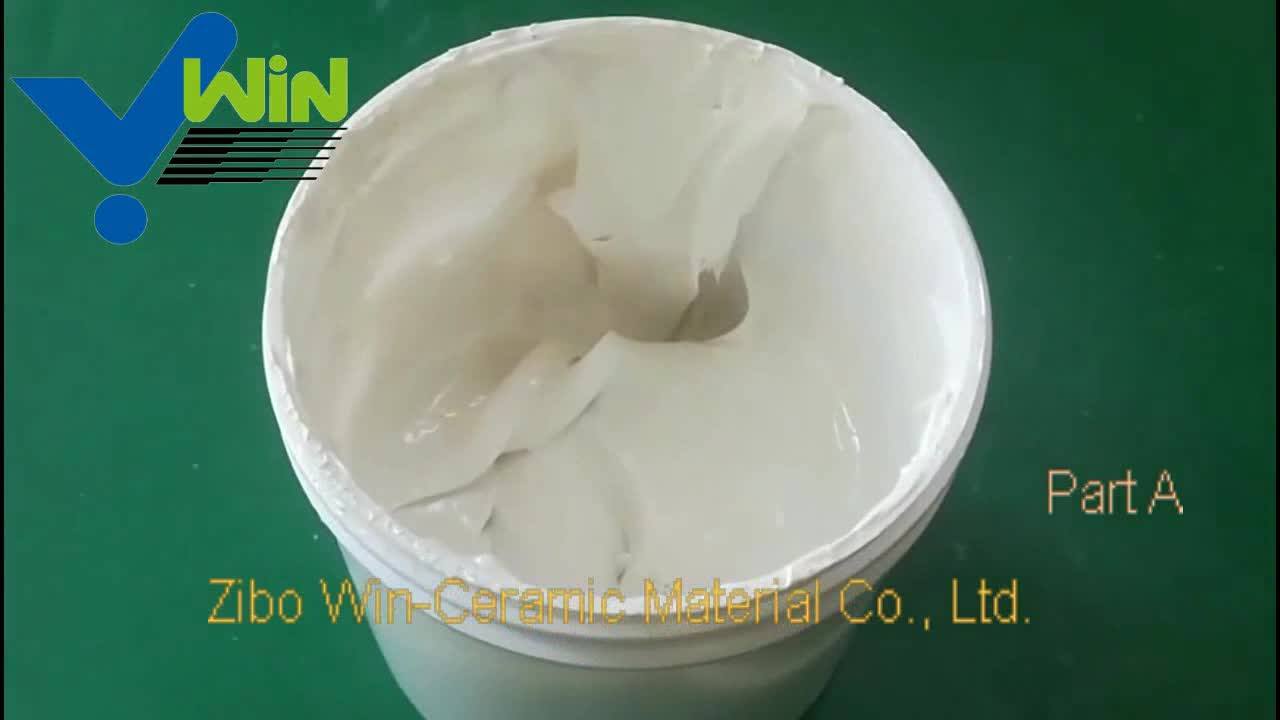Epoxy Resin Glue Adhesive For Wear Resistant Ceramic Liner Installing