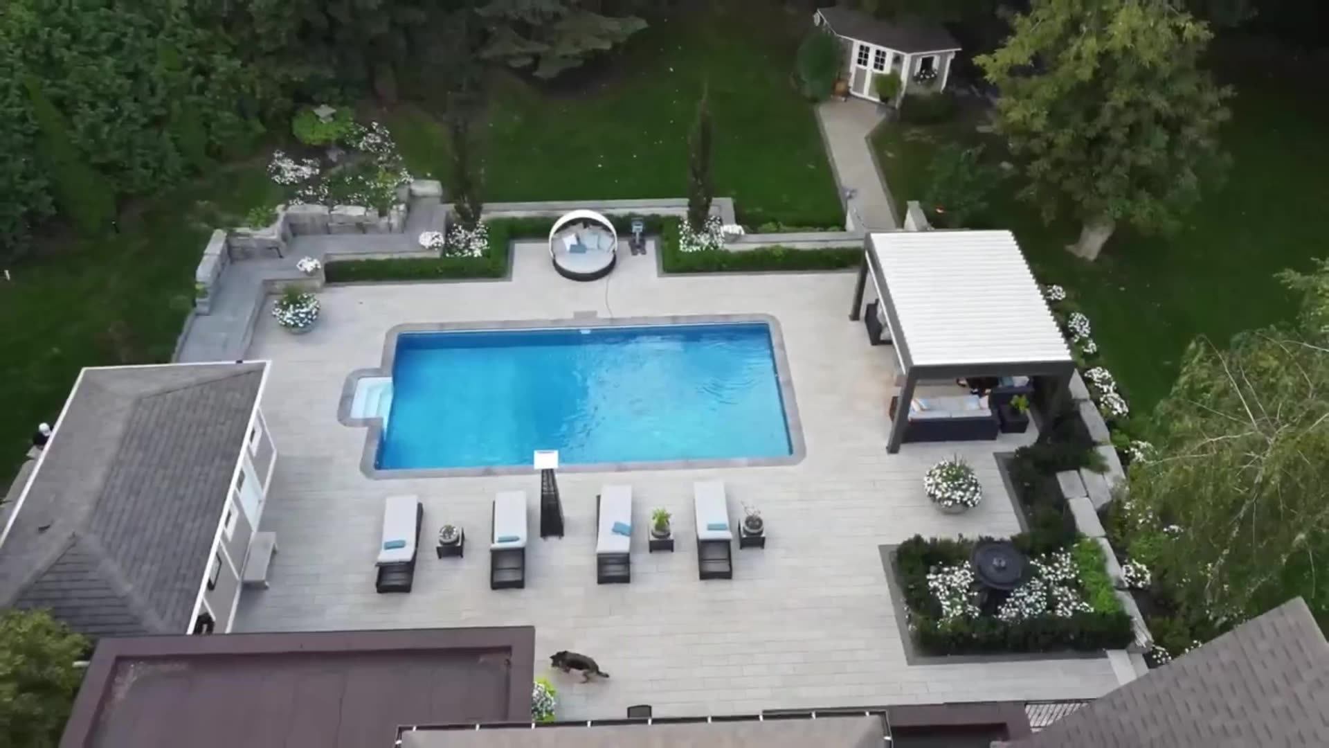 Louver Pergola Gazebo Bioclimatic Aluminium Pergola Outdoor Aluminium Material Won't Be Rust For