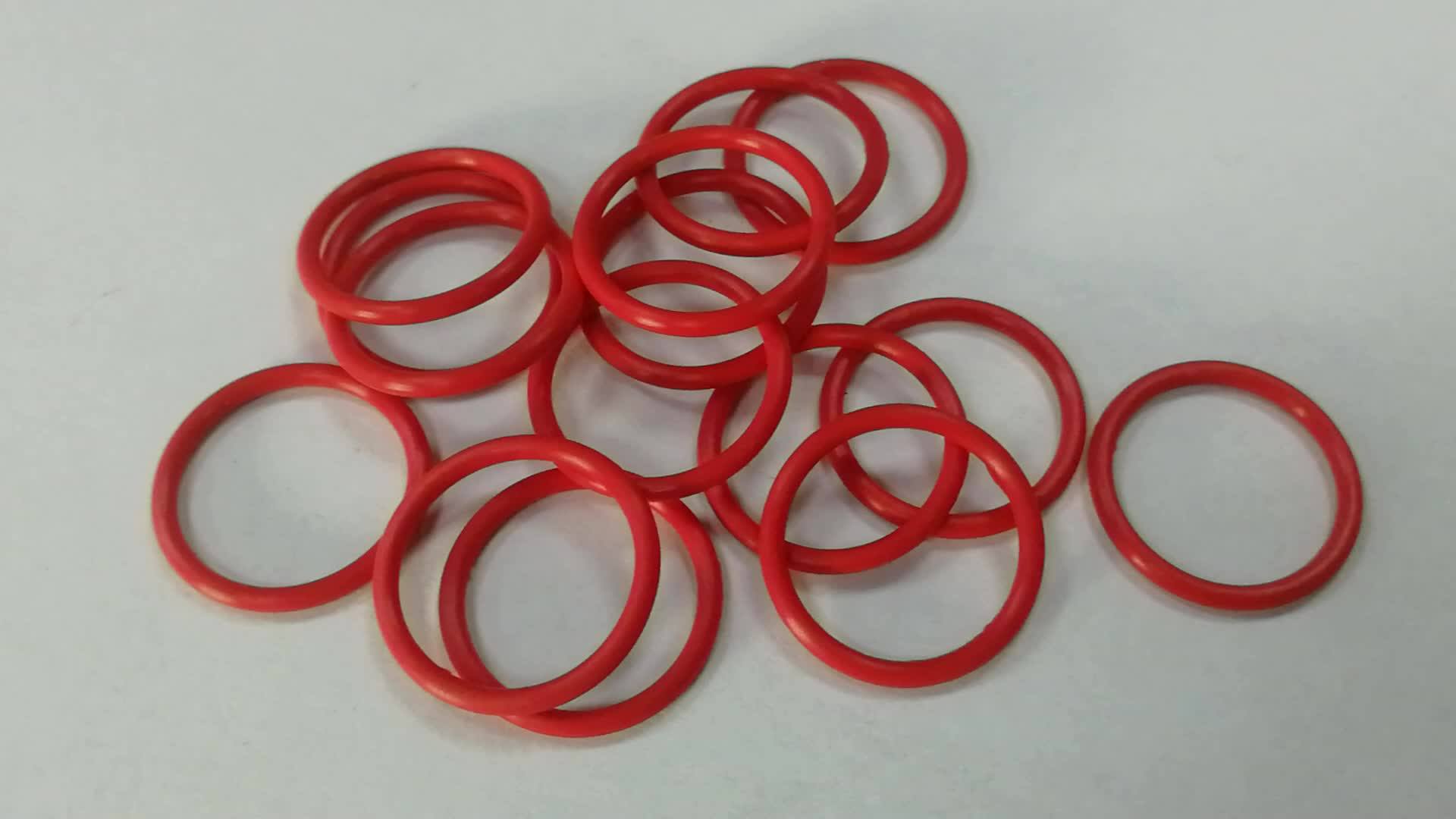 Fda Red Heat Resistant Food Grade 50shore Soft Silicone Rubber O Ring Buy Food Grade Rubber O