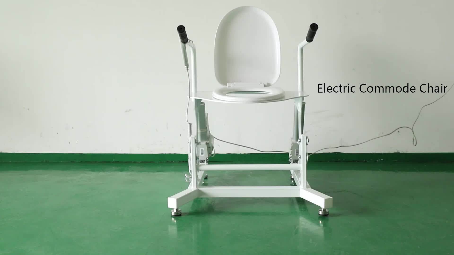 Luxury Deluxe Commode Chair Toilet Lifts For Elderly Disabled Buy
