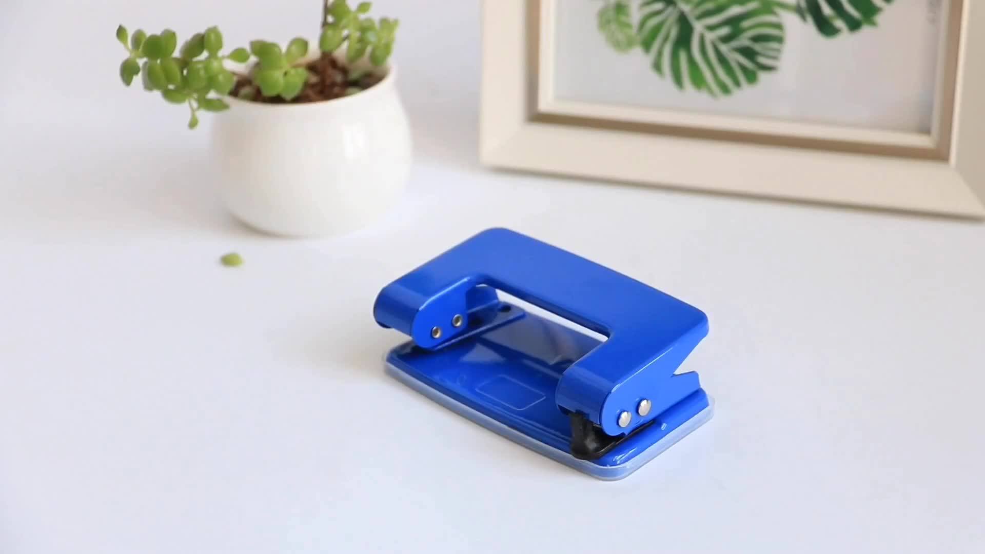 Factory Supplier Adjustable 4 Hole Punch 10 Sheets A4 Paper 7 Mm Hole