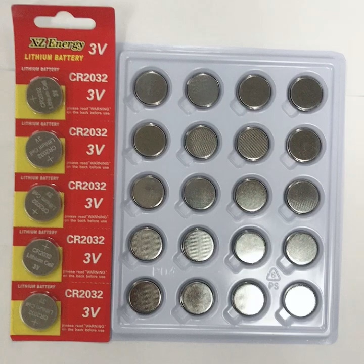 3v Alkaline Lithium Button Coin Cell Lr44 Cr1632 Cr2025 Cr2032 Battery