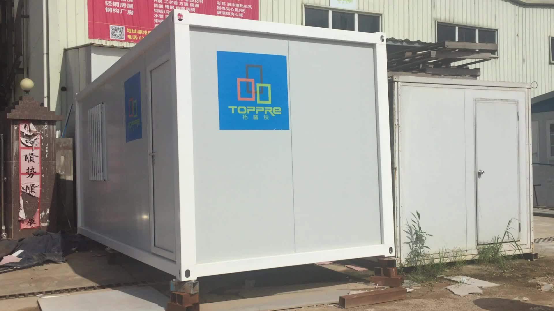 2 Floor Container House Homes China Luxury Portable Office Ktype Prefab