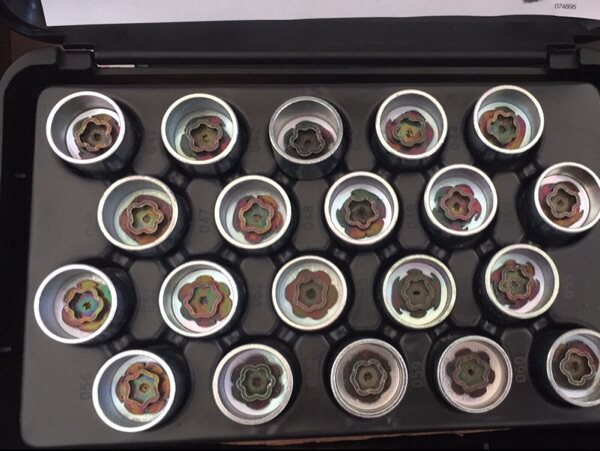 BMW tire anti-theft screw socket head 3 series 5 series 1 series 7 series x1x3x5x6 anti-theft screw key tool