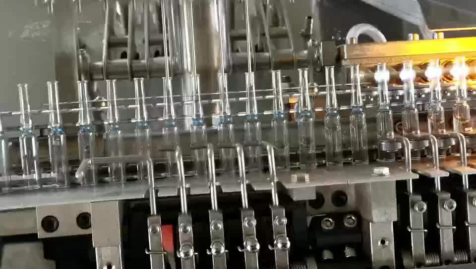 Hot Sell 2 Heads Small Scale Automatic Ampoule Filling And Sealing