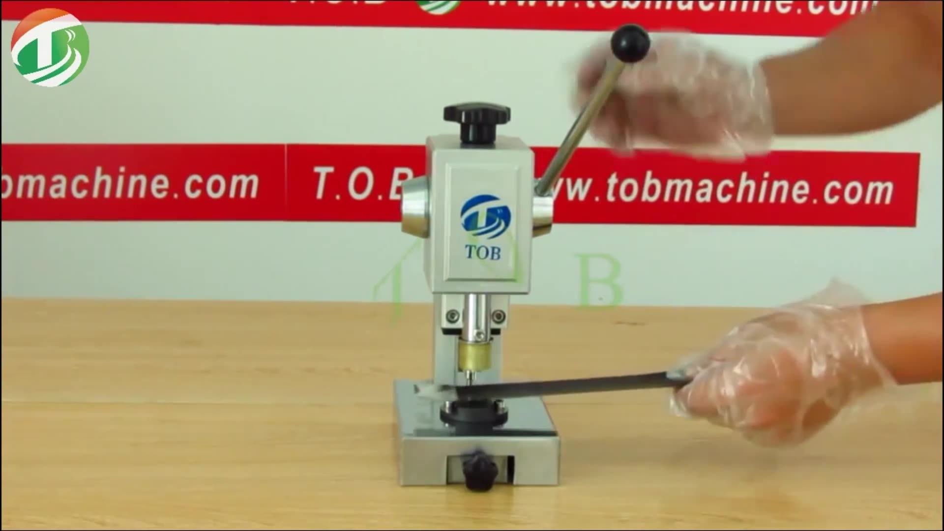 Lab Manual Mini Coin Cell Electrode Punching Machine For Cr20xx Disc