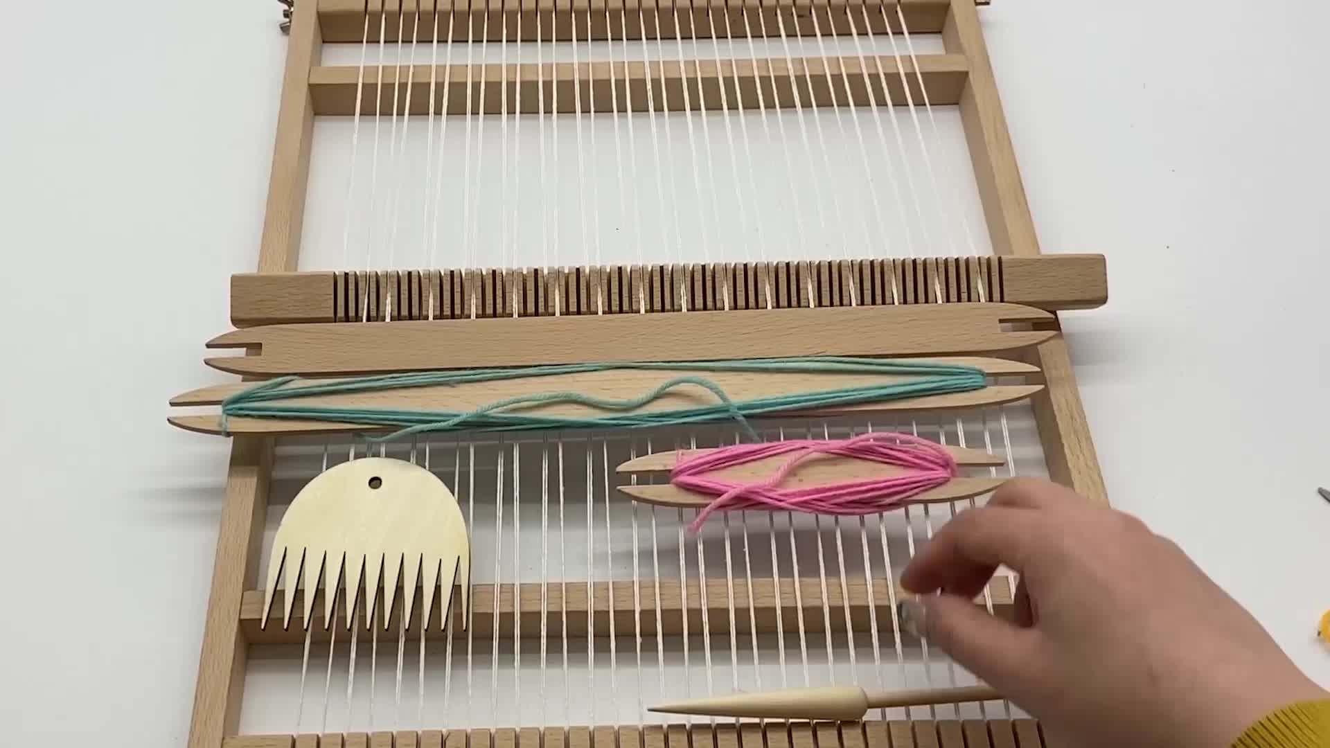 Hand Crafted Wooden Tapestry Bobbin Buy Hand Crafted Wooden Tapestry Bobbin Diy Weaving Tool