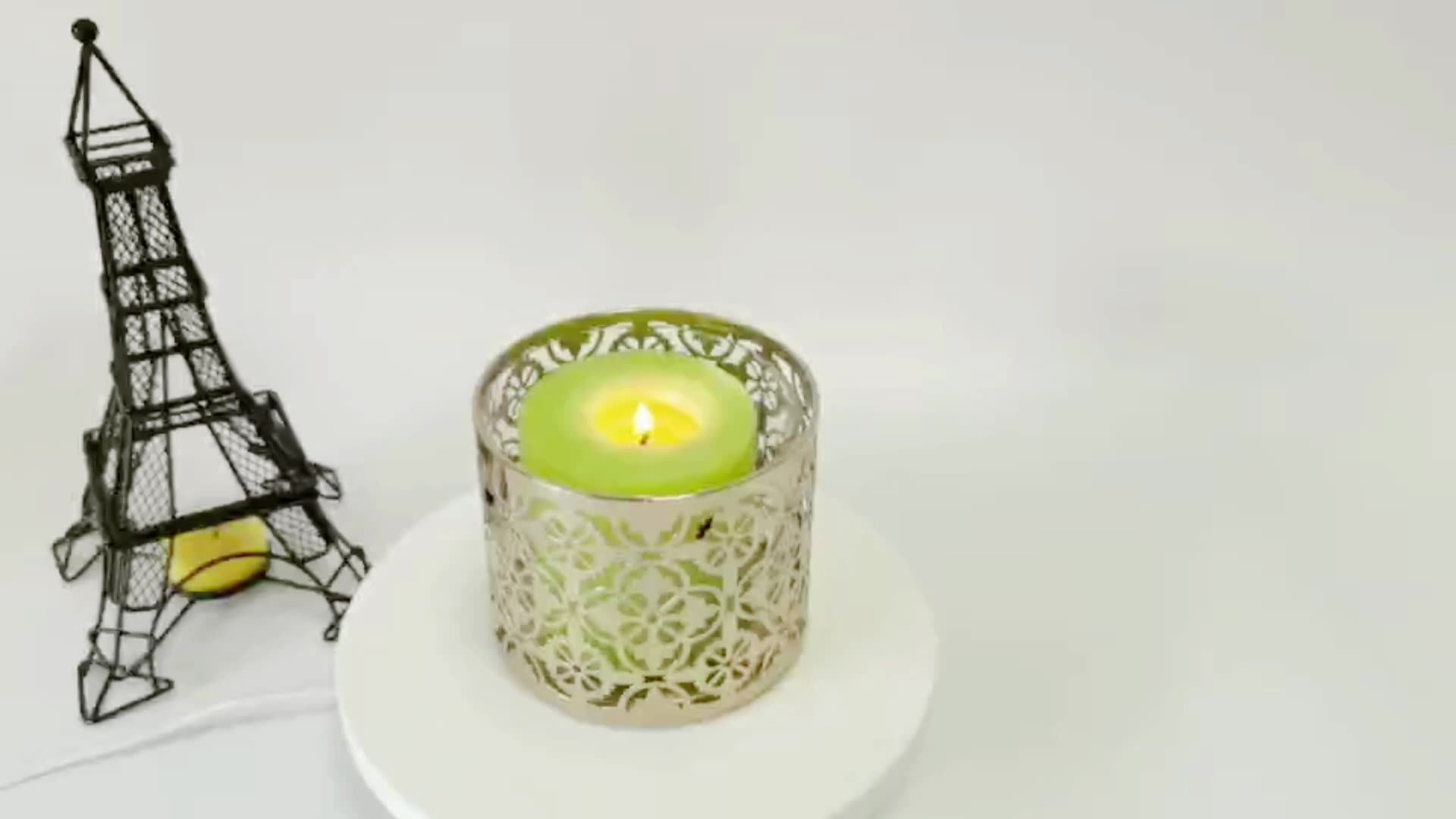 Wholesale Metal Candle Holder Gold Silver Metal Candle Holder With