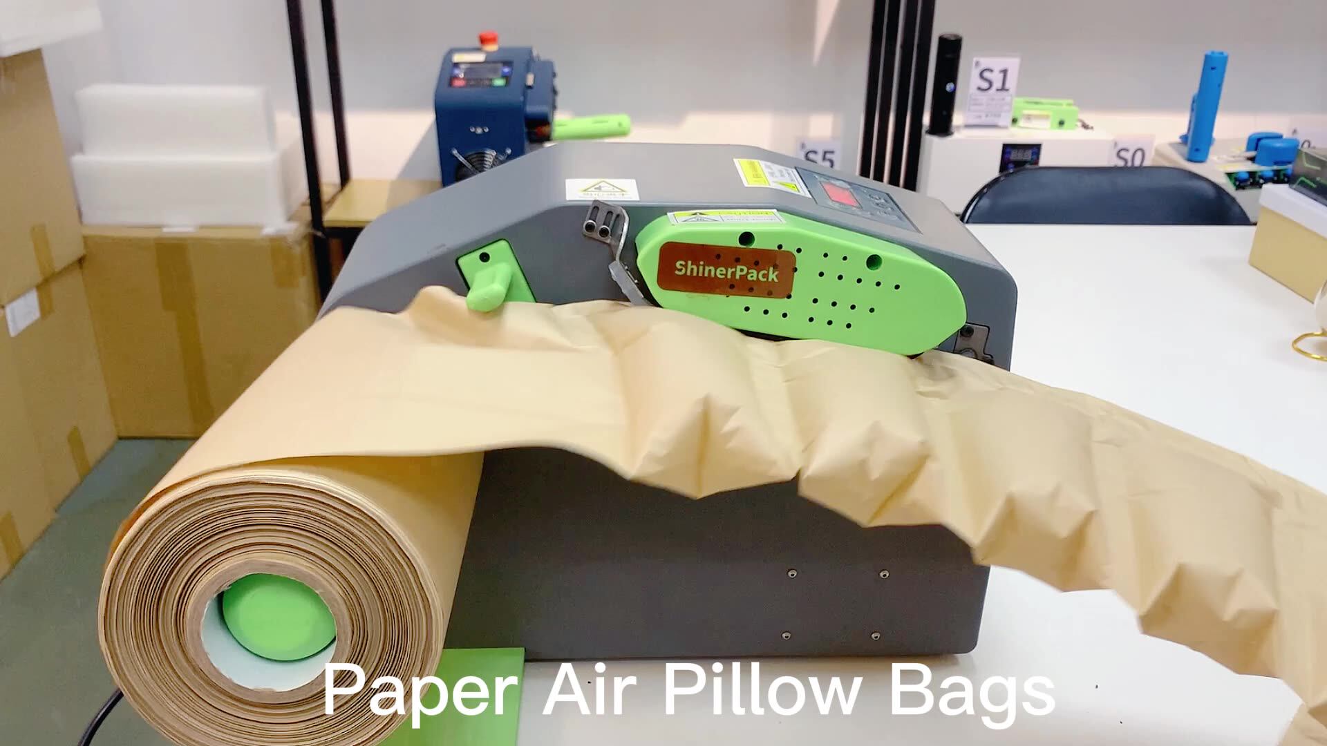 Environmentally Friendly Degradable Paper Air Cushion Wrapping Paper