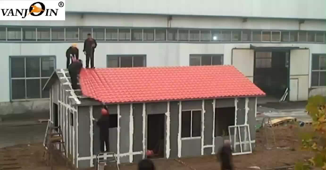 Prefabricated House Eps Foam Fiber Cement Board Sandwich Wall Panel