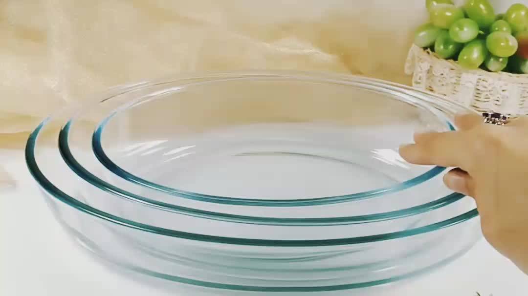 Wholesale China Oven Safe Transparent 1l Oval Pyrex Glass Bowl Baking Bowl Baking Casseroles