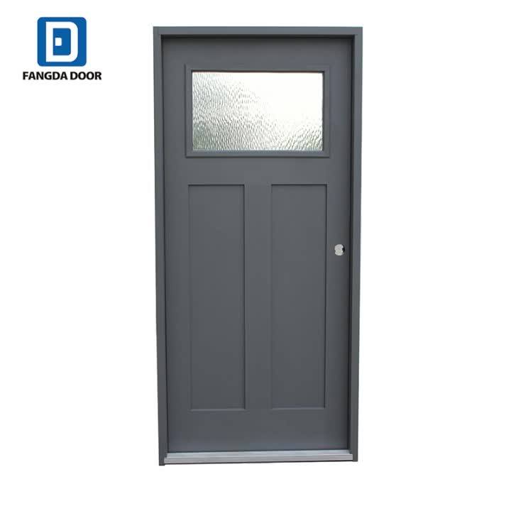 Fangda Top Quality Smc Skin Fiberglass Bathroom Door Buy Fiberglass
