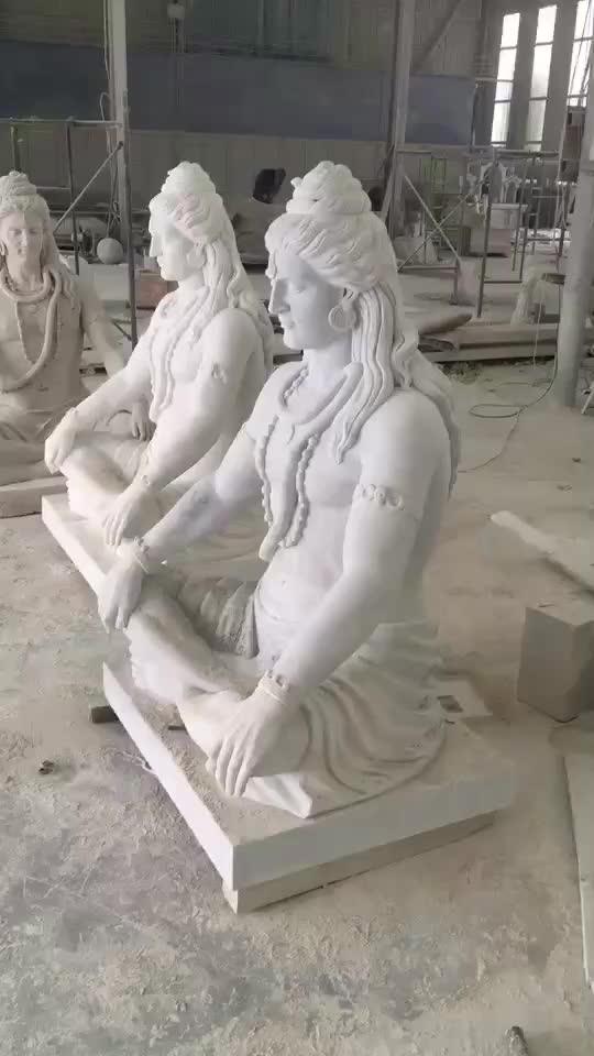 Wholesale White Marble Indian God Lord Shiva Stone Statue Buy Loard