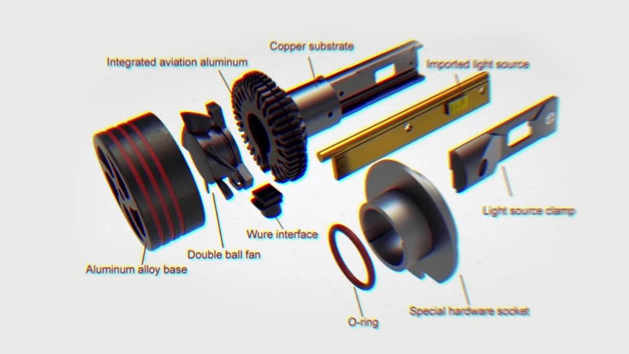 Conpex M8 Pro Oem Waterproof Ip68 Auto Led Headlights Fan Cooling Car