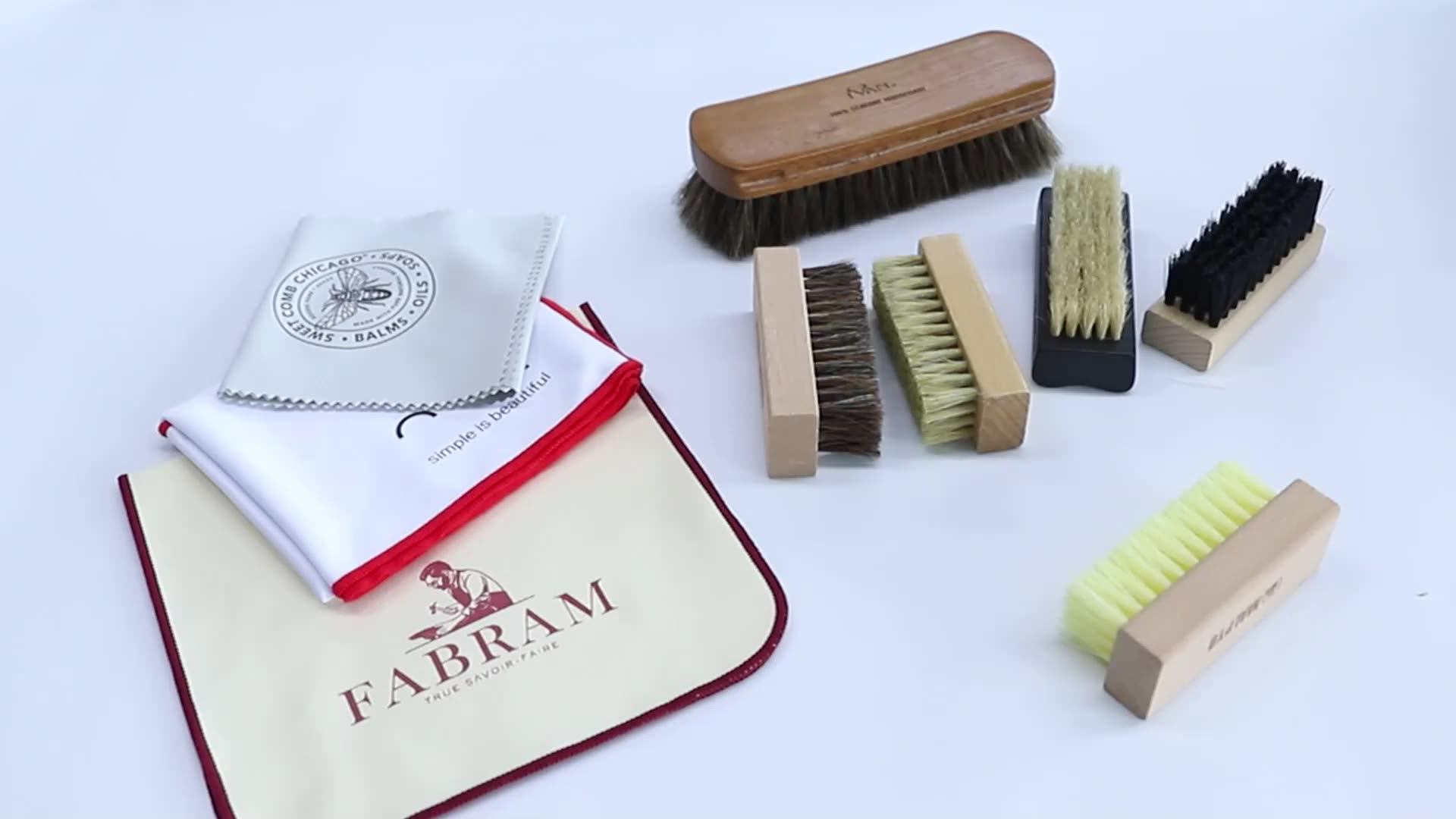 Shoe Polish Brush Leather Shoes Boot Cleaning Brushes Care Clean Dauber  Applicator Horse Hair Brushes, image size:1920x1080