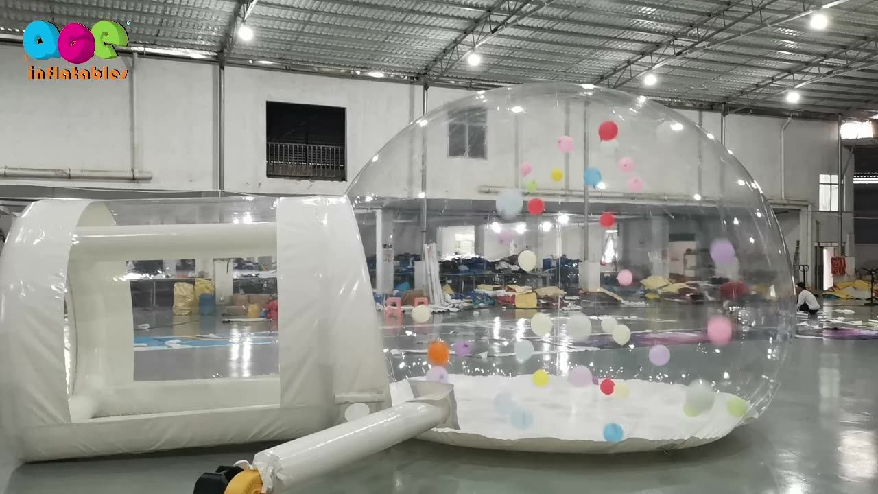Bubble Bounce House Room Inflatable Clear Domes Kids Tebt Bouncy Tent