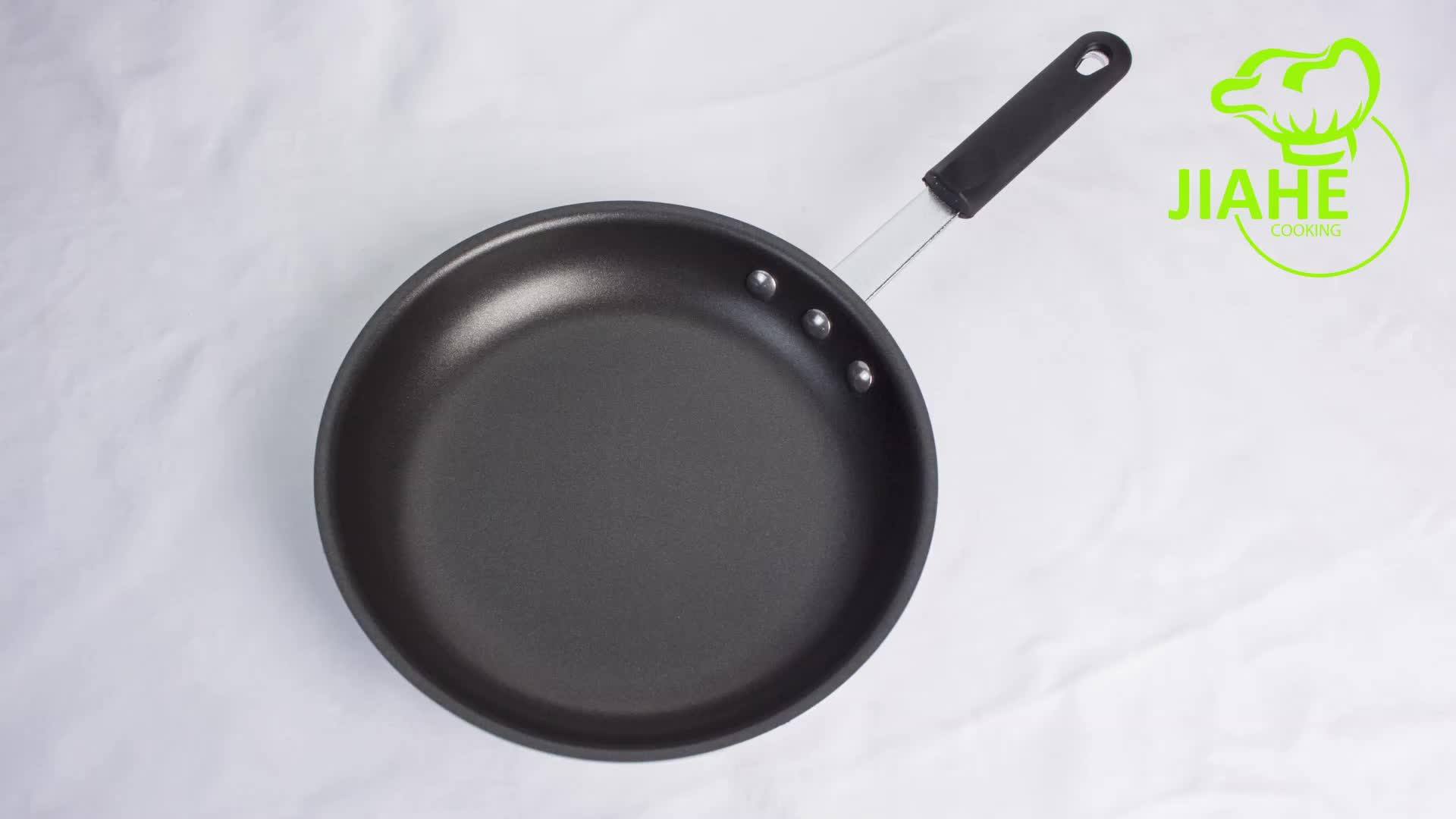 Professional Commercial Frying Pan Aluminum Nonstick Fry Pan Withteflon