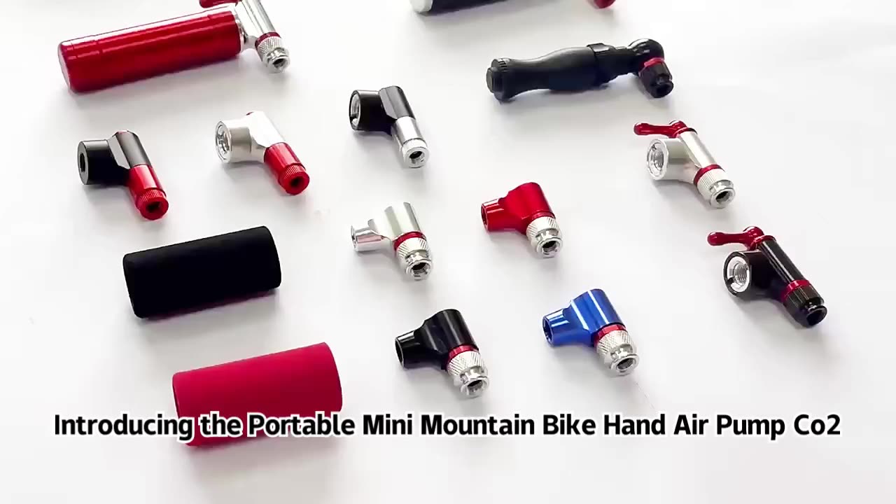 Portable Mini Mountain Bike Hand Air Pump Co2 Inflator Bicycle
