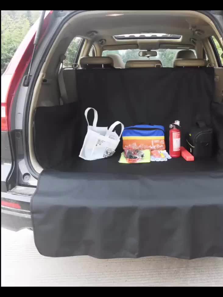 Waterproof 600d Oxford Fabric With Pvc Coating Car Trunk Cargo Liner