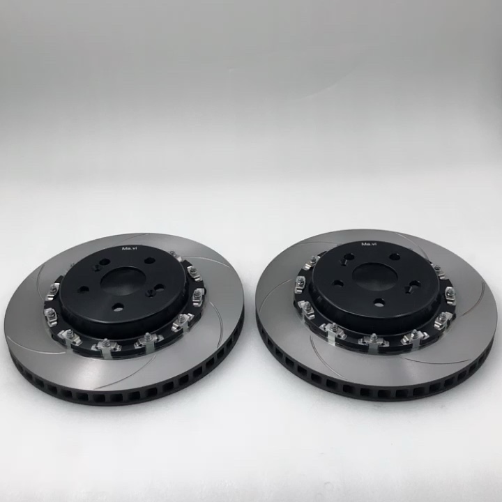 3218D Front Drilled Brake Rotor pair of 2 