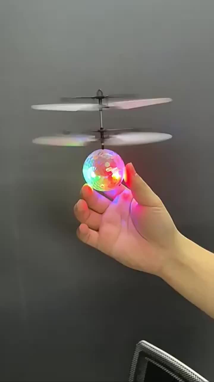 Colorful Mini Drone Helicopter Flying Toy for Kids