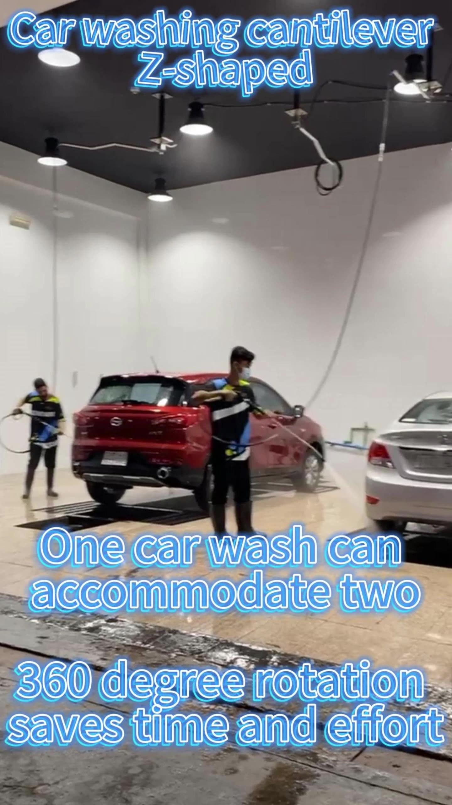 Retractable High Pressure Wall Mount Car Wash 360 Degrees Swing Arms Car Wash Ceiling Boom Buy