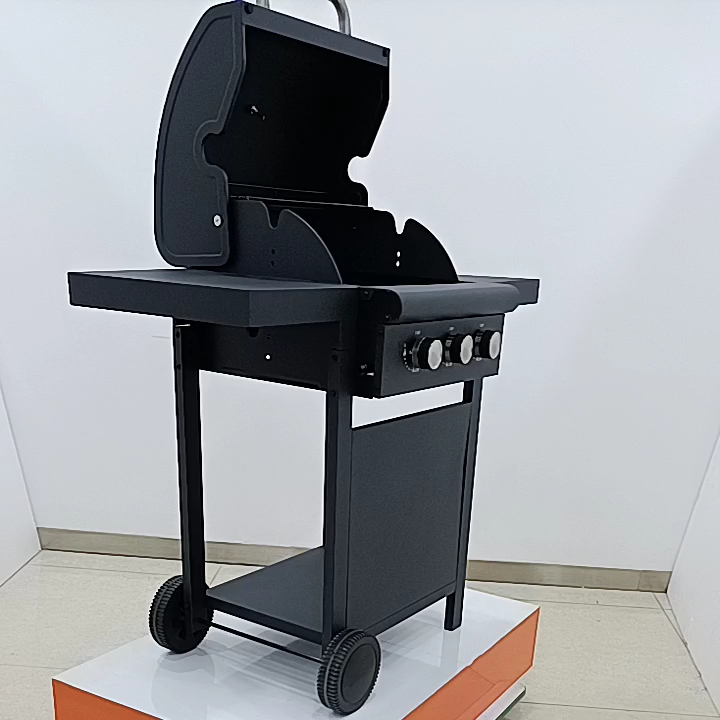 Restaurant Professional Lava Rock Gas Barbeque