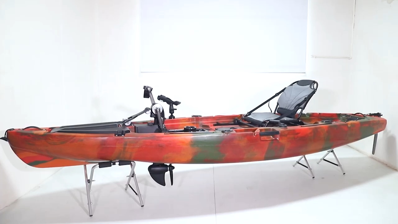 Vicking Newest 12ft Fast Fin Pedal Kayak Or Propeller Pedal Kayaks For