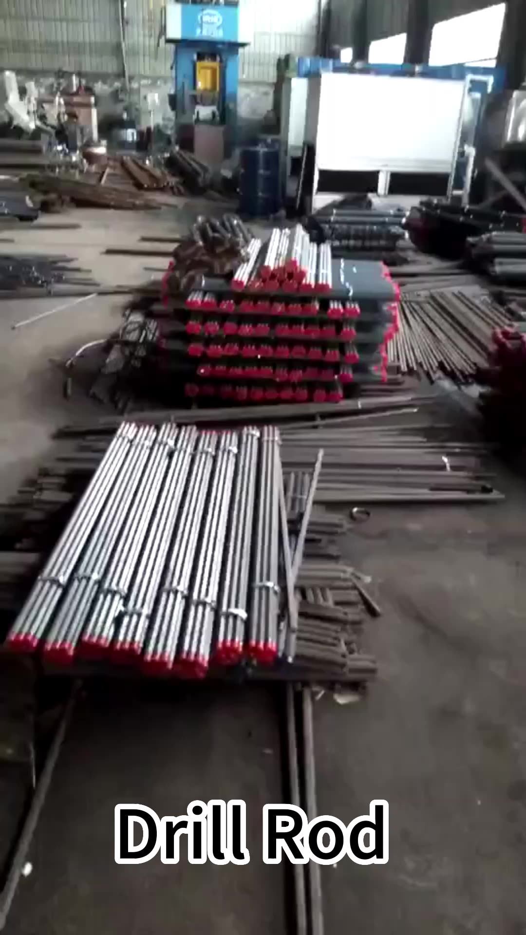 H22 Taper Used Drill Rods 60mm Pq 3m Hq 3m Nq 114mm Drill Rod Pipe