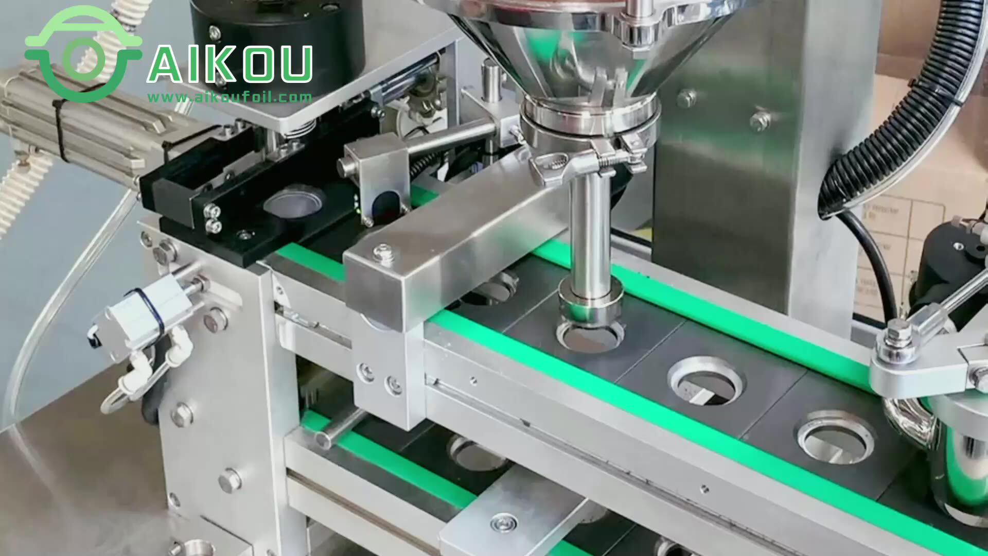 Aluminum Foil Disposable Coffee Pods For Coffee Dossette Vide Nespresso