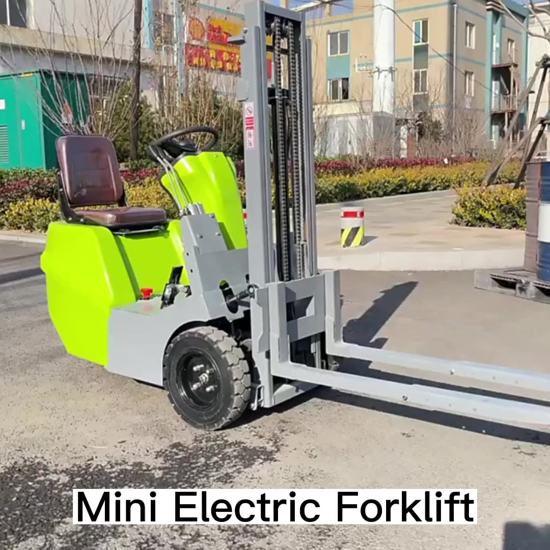 2024 New Design Very Small Forklift 500 Kg Lifting Height 2 Meters