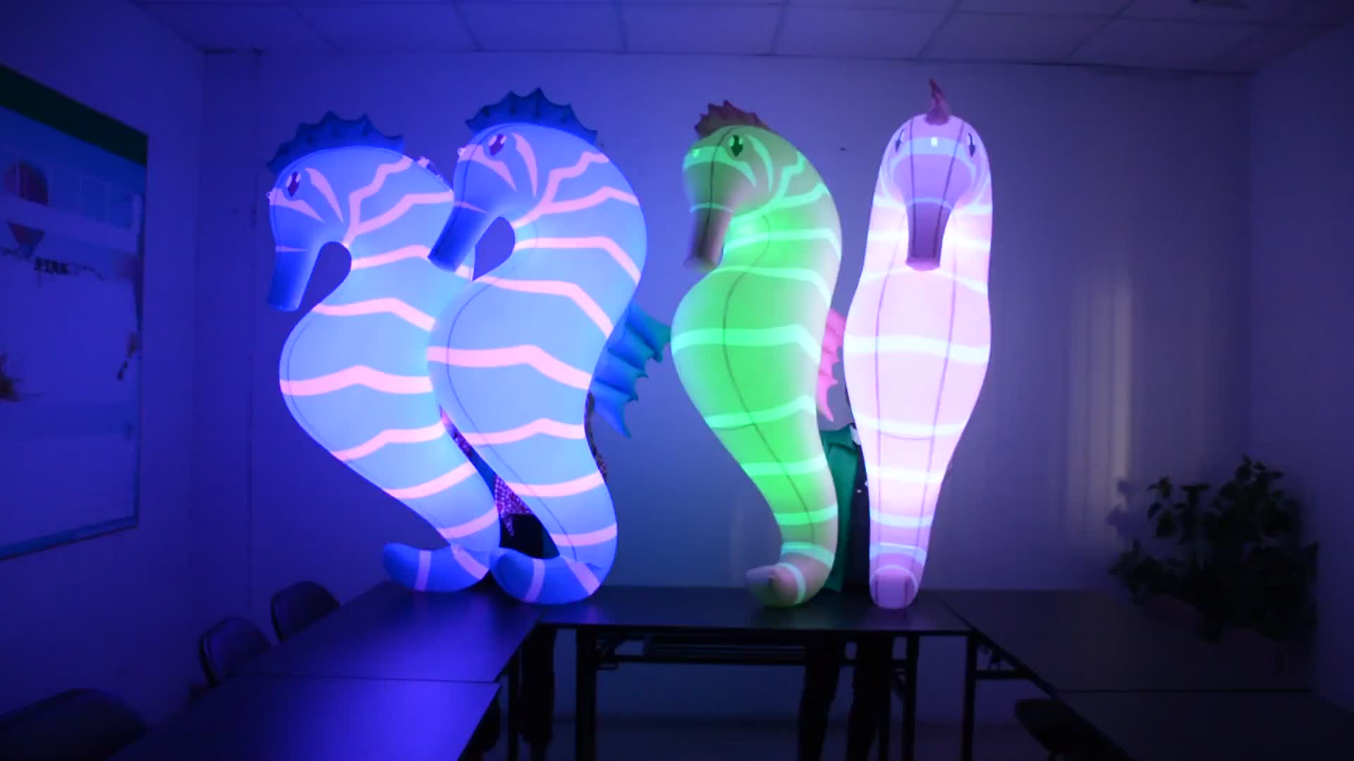 Inflatable Jellyfish Balloon Lighting Inflatable Stage Decoration