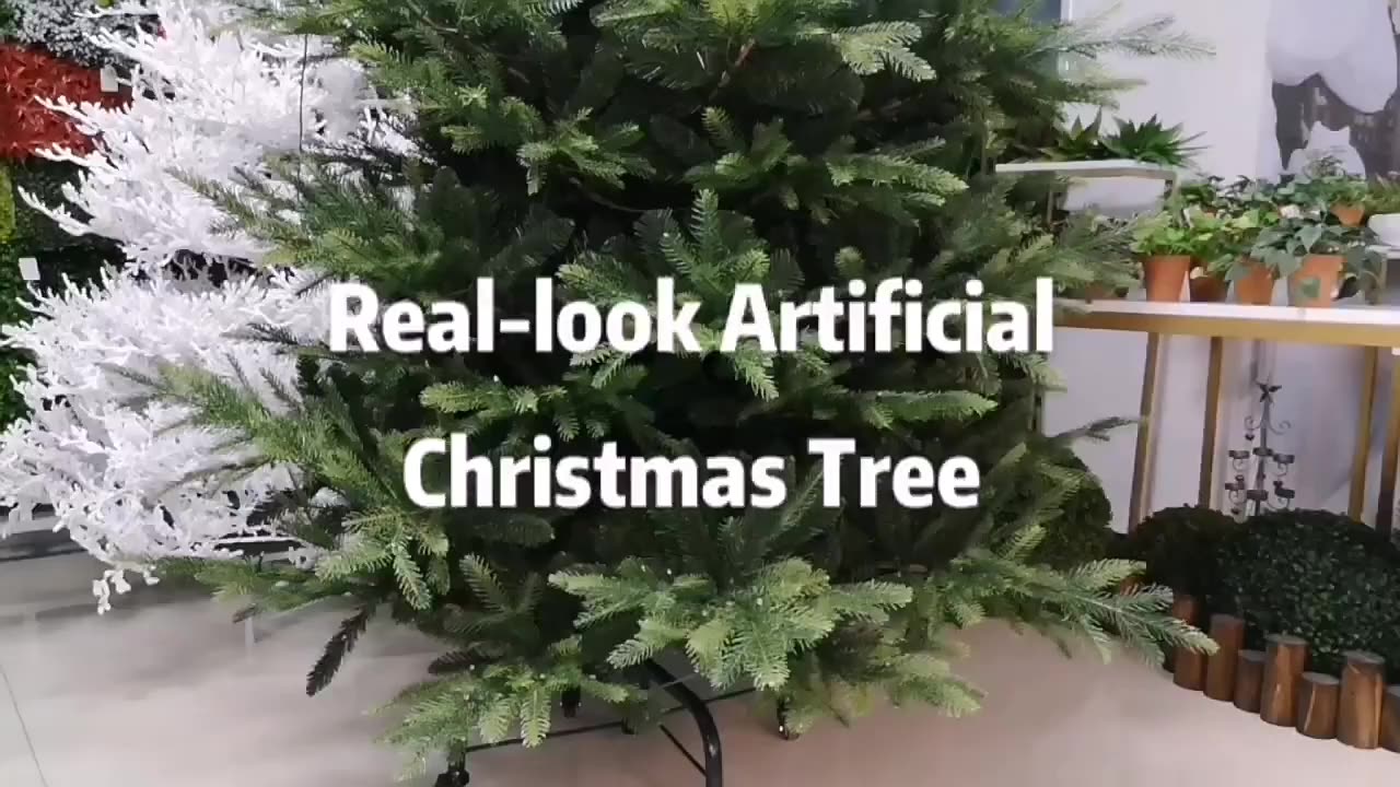 Pvc Christmas Tree Quick Assembly Folding Umbrella System,Flame