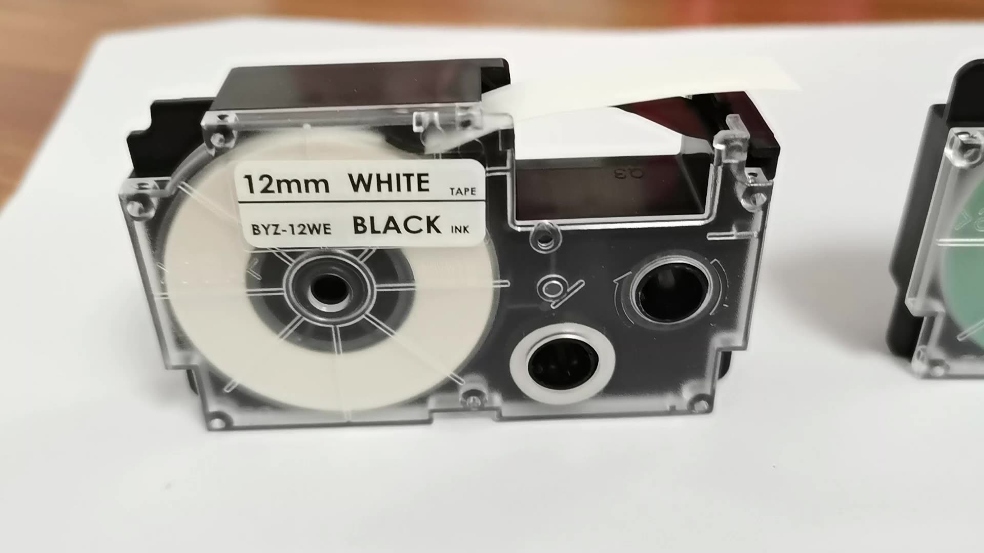 Ez Label Cassettes Xr9we 9mm Label Tape Black On White Xr9we For Ez