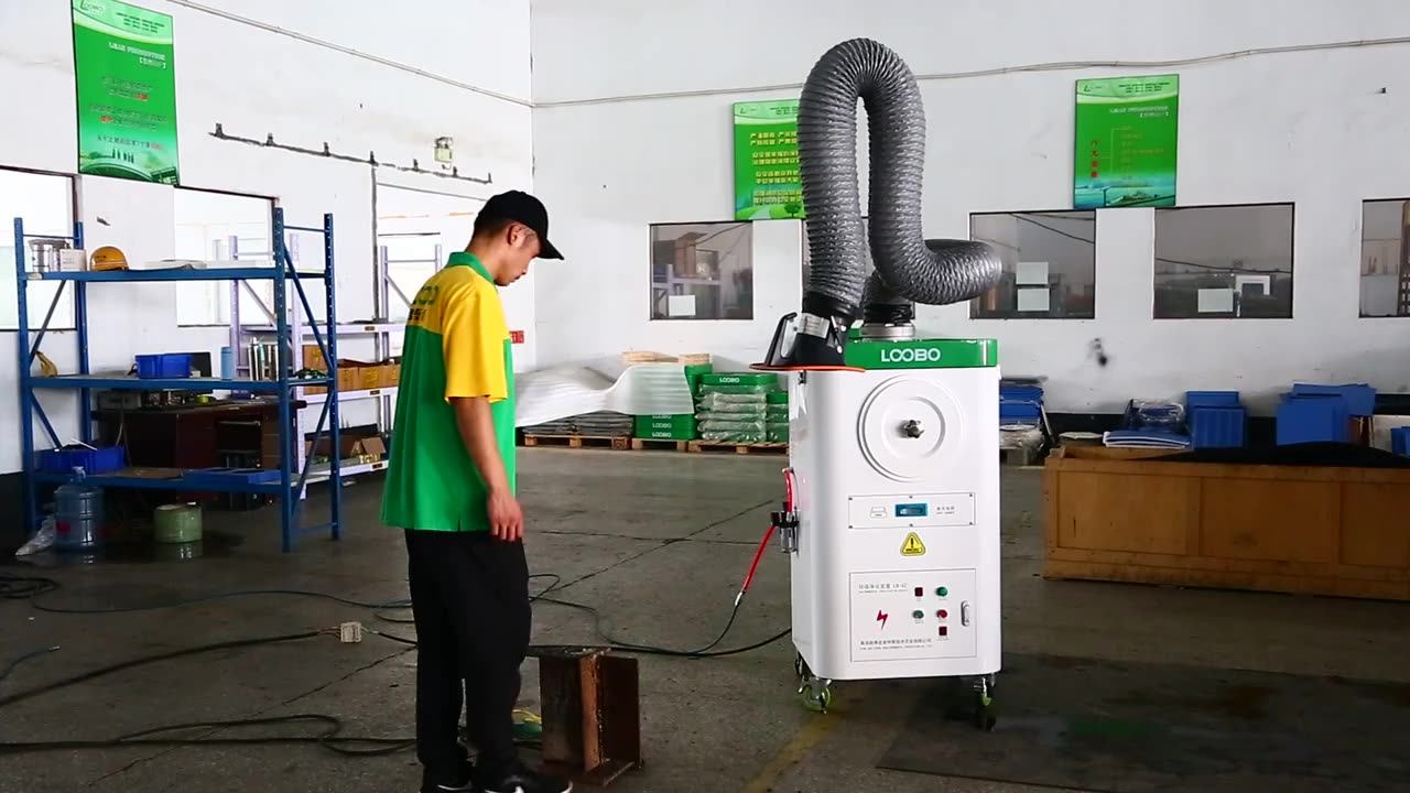 Wholesale Weld Fume Extractor Portable With Flexible Arms,Mobile Soldering Iron Fume Extractor