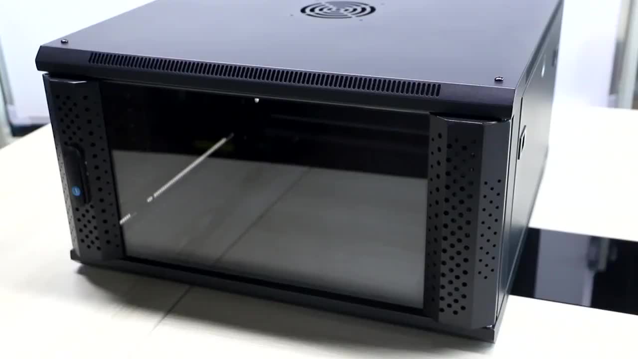 Marca Ningbo Webit,Spcc 6u Armario De Red Montado En La Pared De Datos