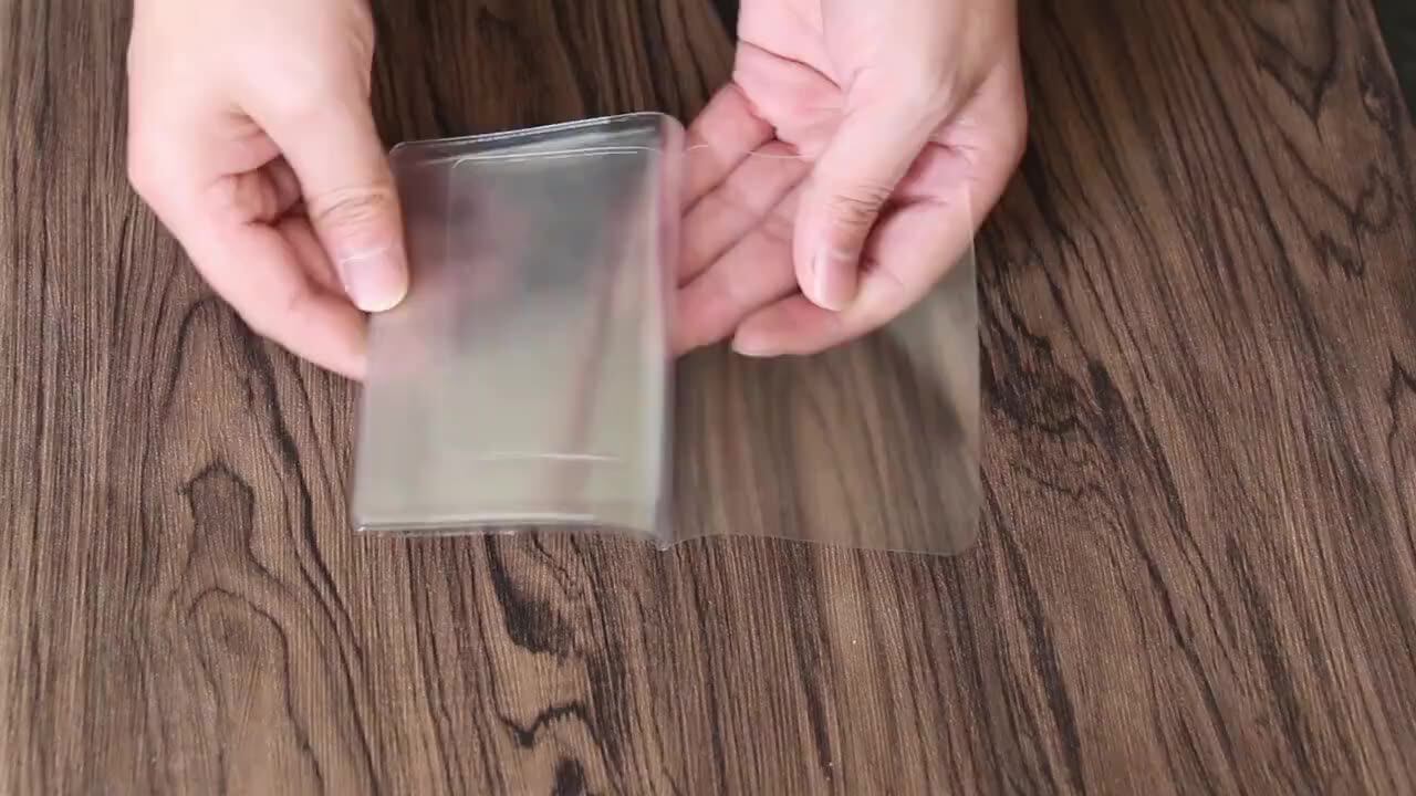 Funda De Plástico Transparente Para Tarjeta De Trabajo, Funda Para Tar De Trabajo Funda Para Tarjeta De Identificacion