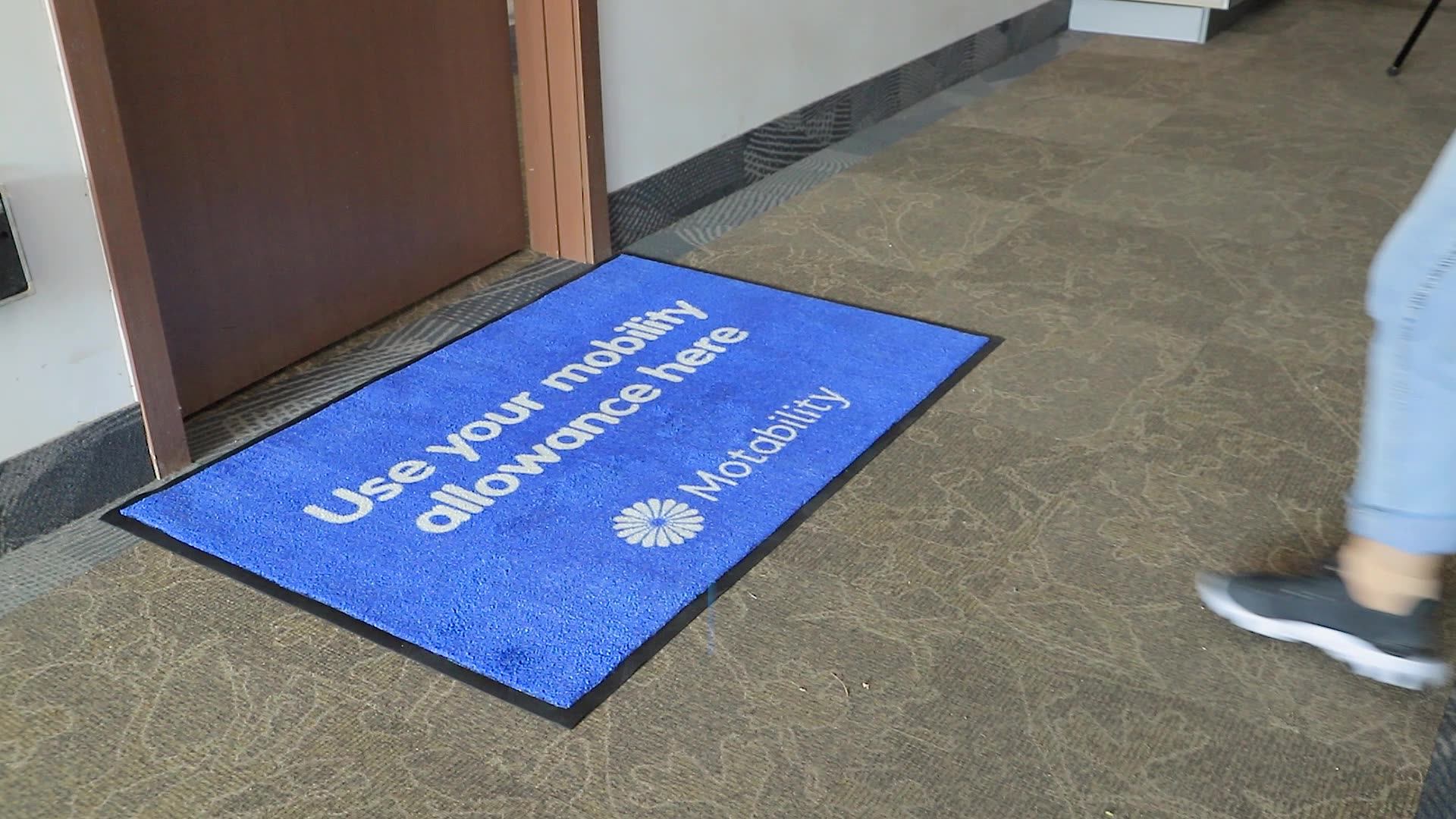 Custom Design Logo Doormats Rubber Outdoor Mats Nylon Printed Personal