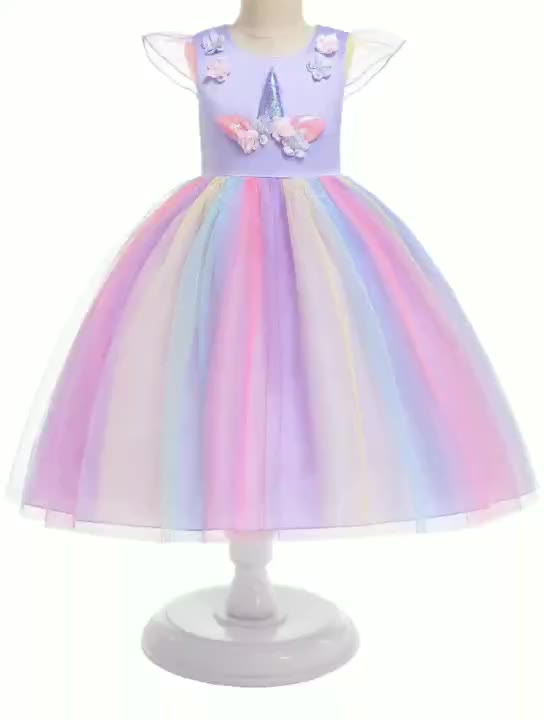 little girl fluffy dresses