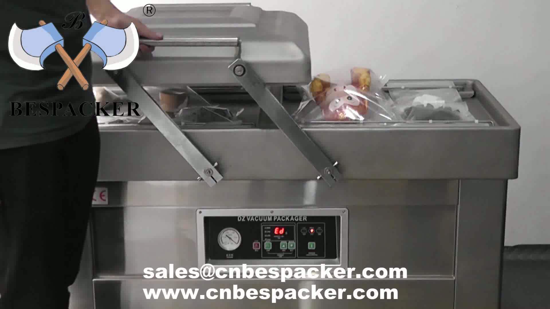 Bespacker Dz400/2sb Industrial Automatic Double Chamber Vacuum Bag