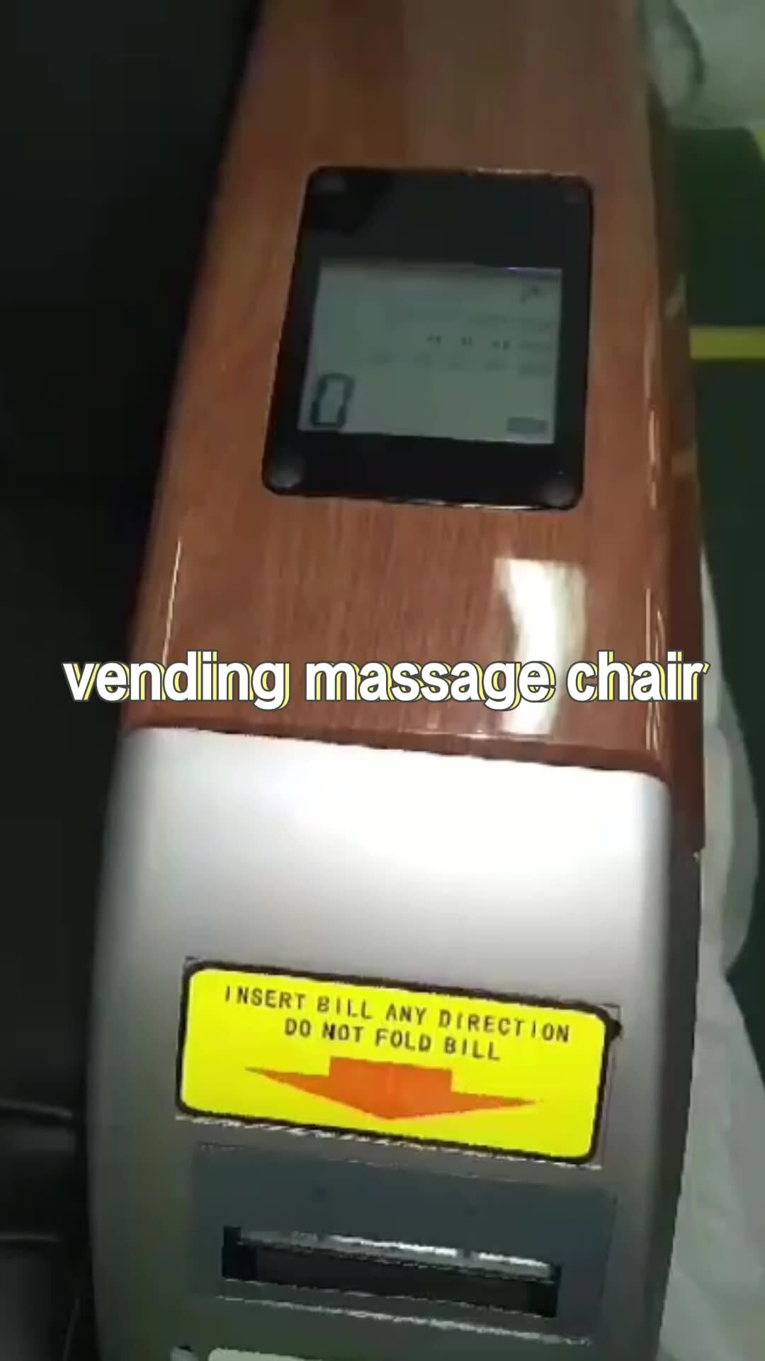 M*Star Deluxe Vending Massage Chair with Bill Acceptor