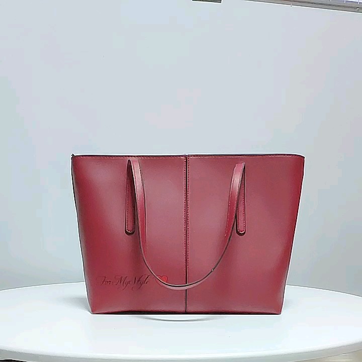 Anti Scratch Elegant Eco Leather Big Capacity Designer Ladies Shoulder