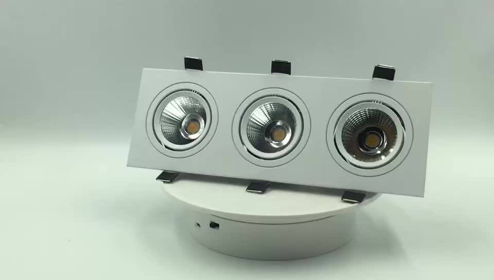 Zhongshan Ceiling Light 7w 12w 15w 20w 24w Double Triple Square