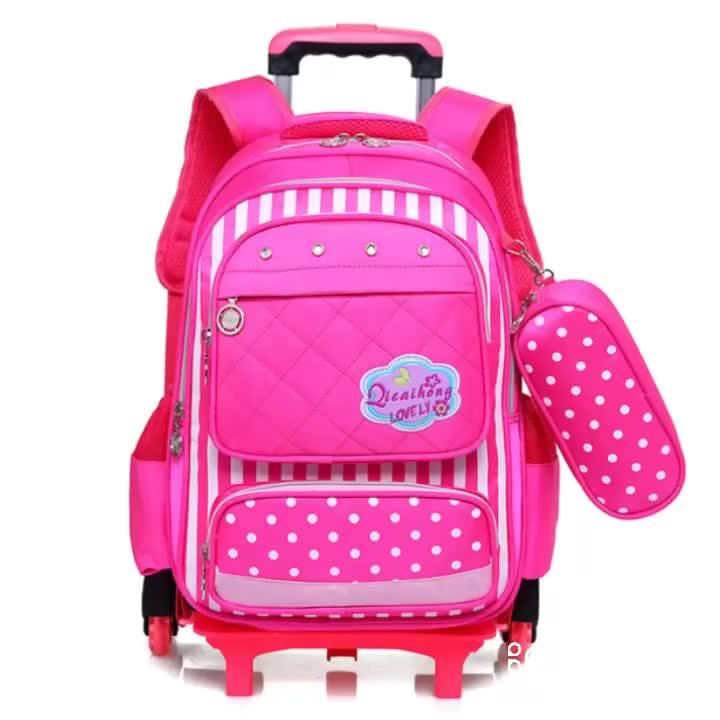 New Design Pull Rod Schoolbag Six Rounds Of Climbing Stairs Trolley
