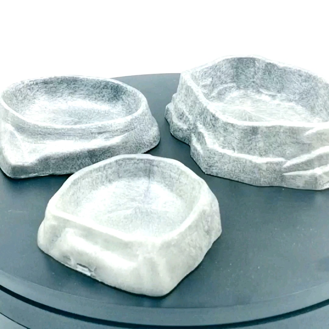Reptile Water Bowl Terrarium Water Dish Food Feeding Bowl For Reptile