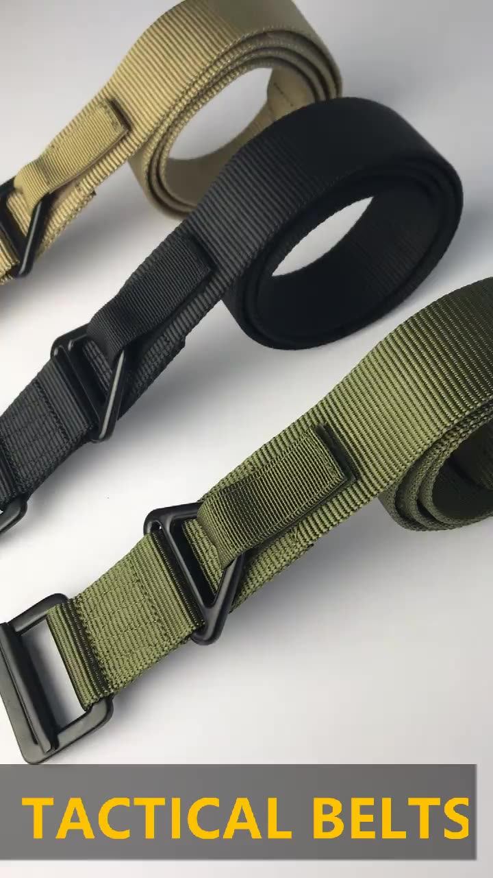 Custom Tactical Style Heavy Duty Belt Cinturon Tactico Cqb Emergency Rescue Tactical Rigger Belt